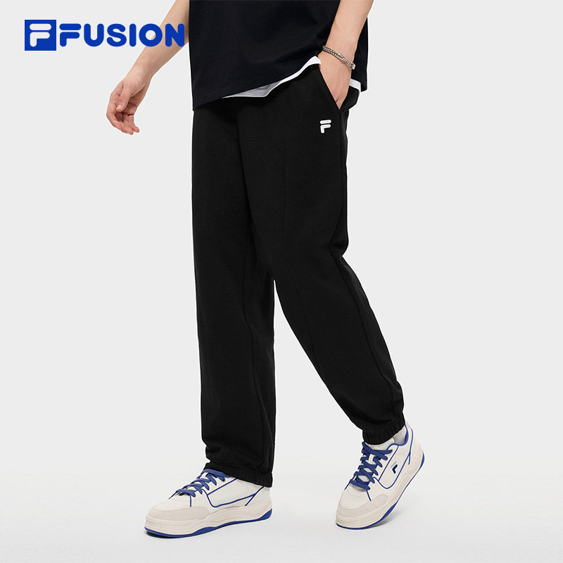 FILA FUSION斐乐潮牌针织长裤男2026春季新款宽松收口运动裤子女,运动服/休闲服装,运动长裤,淘宝优惠券,粉丝福利购,淘宝优惠卷