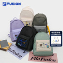 FILA 背包户外包大容量双肩包 FUSION斐乐男女同款 书包2025夏新款