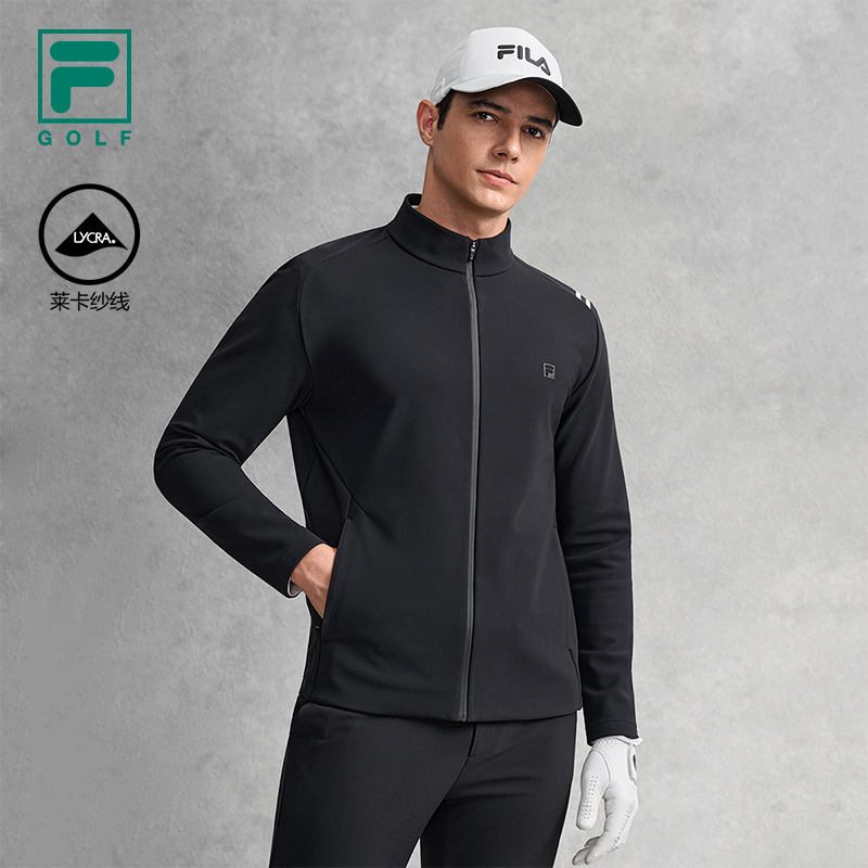 FILA斐乐针织长袖外套