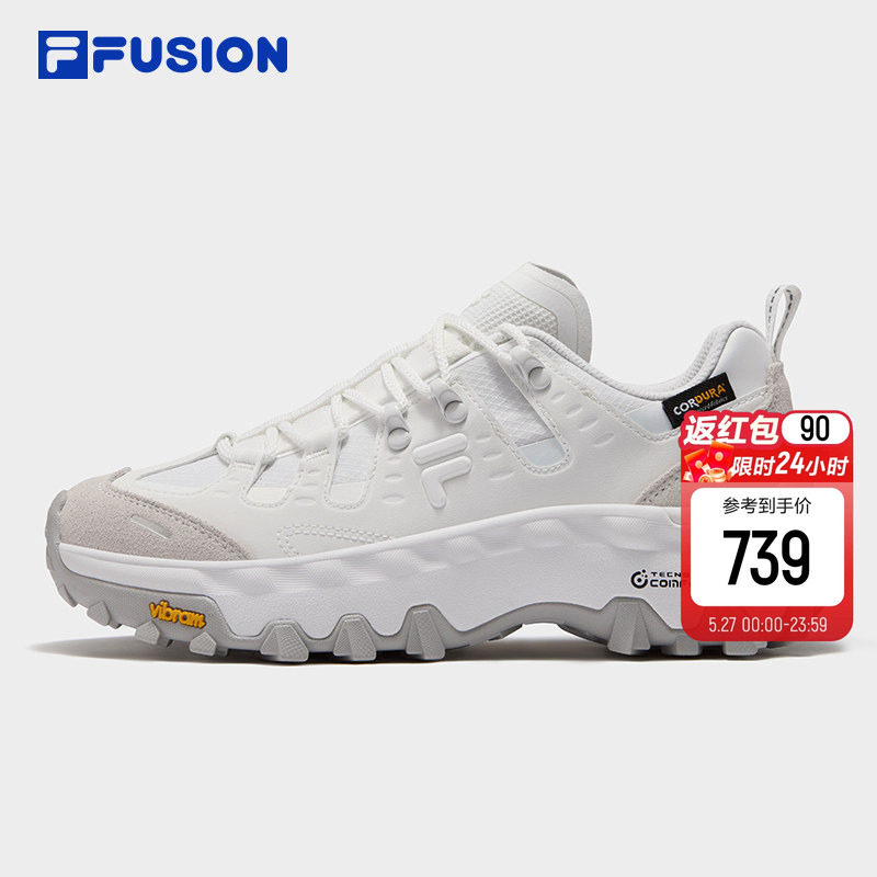 Como Z丨FILA FUSION斐乐潮牌女鞋V底户外鞋夏季新