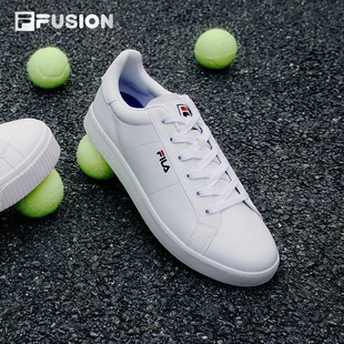 情侣板鞋 斐乐小白鞋 男鞋 轻便百搭女鞋 子 FILA 休闲运动鞋 FUSION