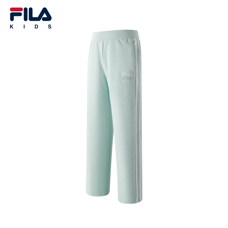 FILA KIDS斐乐童装女大童长裤2026春季新款儿童网球运动针织裤潮,童装/婴儿装/亲子装,裤子,淘宝优惠券,粉丝福利购,淘宝优惠卷