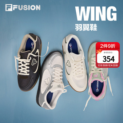 斐乐羽翼鞋女鞋薄底鞋