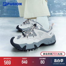 FILA FUSION斐乐女鞋老爹鞋2024新款休闲鞋运动鞋厚底鞋子齿岩鞋