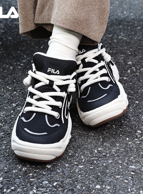 流沙鞋|易烊千玺同款FILA 斐乐男情侣BROOK 2面包板鞋休闲运动鞋