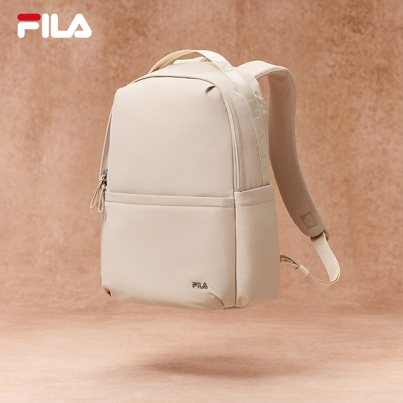 背包|FILA 斐乐官方女包新款时尚休闲尼龙面料简约双肩包包电脑