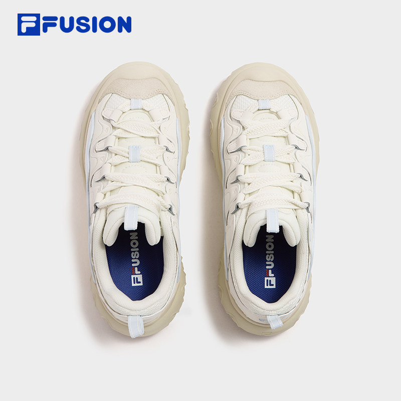 甜筒鞋丨FILA FUSION 斐乐潮牌女鞋新款百搭小白鞋厚底板