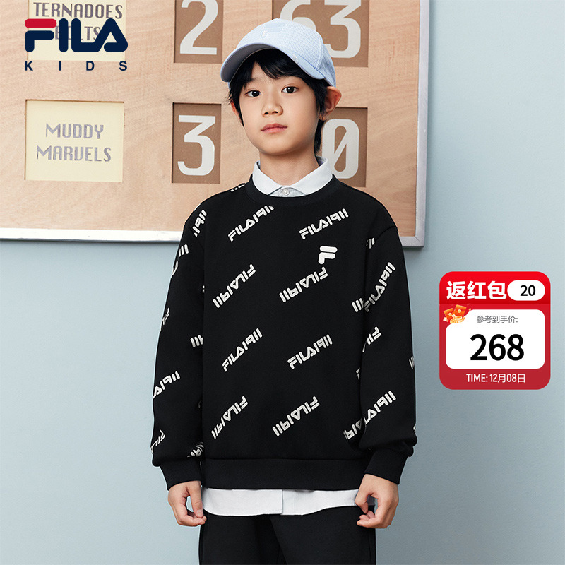 FILAKIDS斐乐针织套头衫