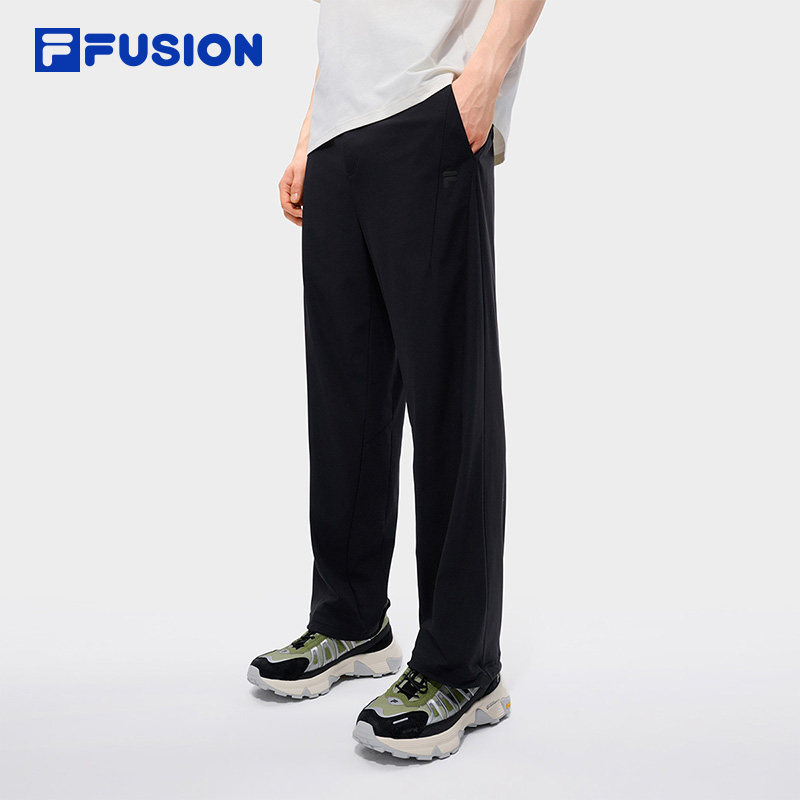 章昊同系列FILA FUSION斐乐潮牌男长裤2026夏季新款休