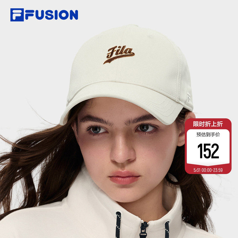马上起飞 | 棒球帽FILA FUSION斐乐帽子女帽新款运动帽
