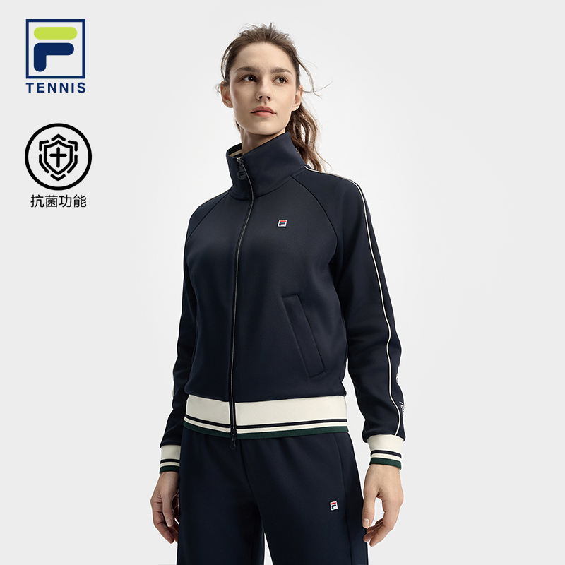 FILA斐乐针织长袖外套