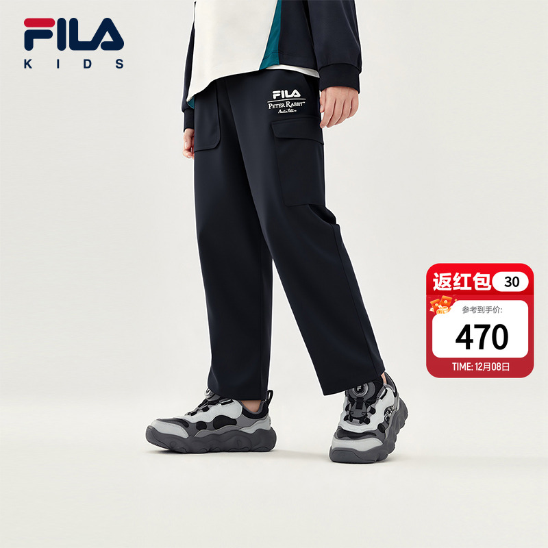 FILAKIDS斐乐梭织长裤