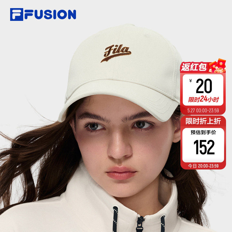 马上起飞 | 棒球帽FILA FUSION斐乐帽子女帽新款运动帽