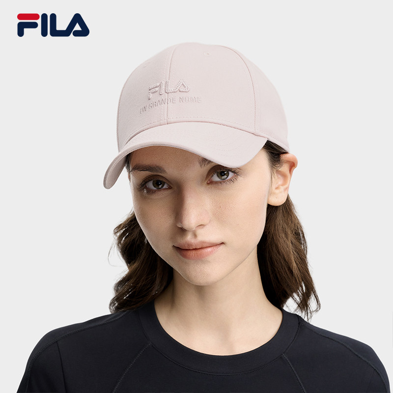 硬顶棒球帽|FILA 斐乐官方情侣款男夏季新款鸭舌帽休闲运动遮阳