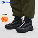 FUSION斐乐潮牌山脉鞋 保暖登山鞋 2高帮加绒男鞋 新款 2025冬季 FILA