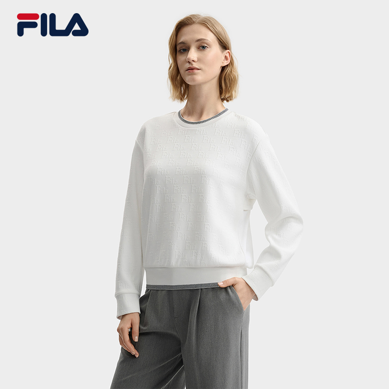 FILA斐乐女士针织套头衫
