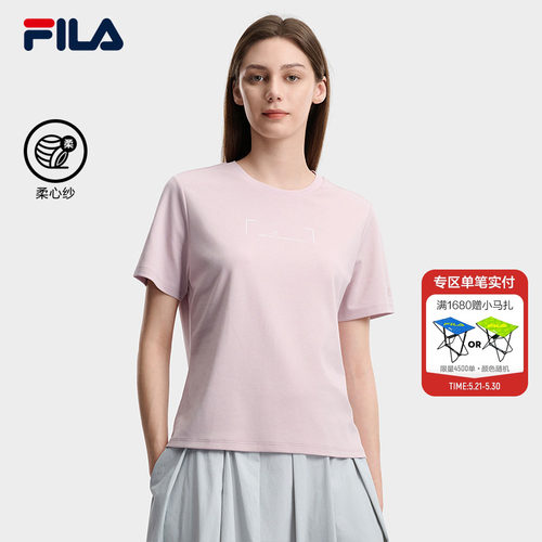 FILA斐乐女子休闲短袖T