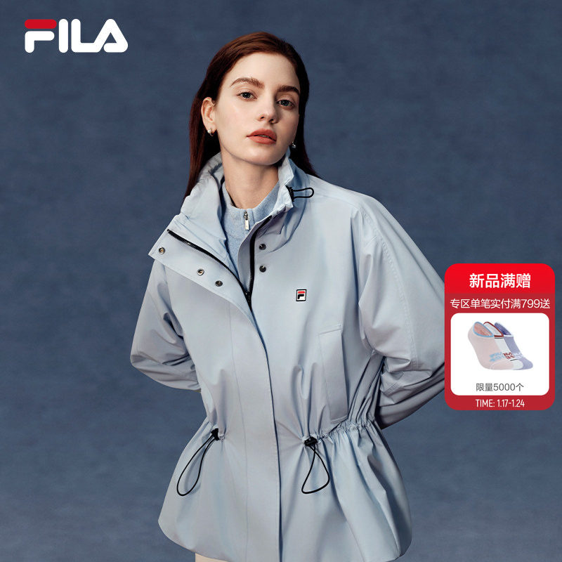 FILA斐乐官方女士棉服2026春新款时尚休闲宽松收腰保暖立领外套,运动服/休闲服装,运动棉衣,淘宝优惠券,粉丝福利购,淘宝优惠卷
