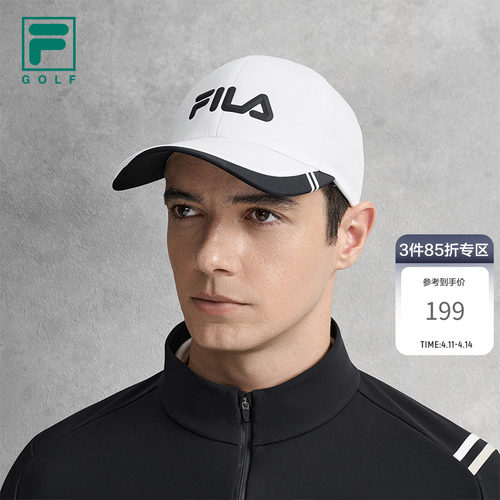 FILA斐乐男子新款运动棒球帽
