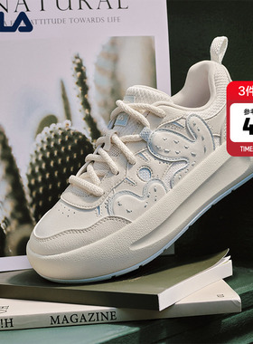 仙人掌|FILA 斐乐百搭女鞋CACTI板鞋新款厚底增高面包休闲运动鞋