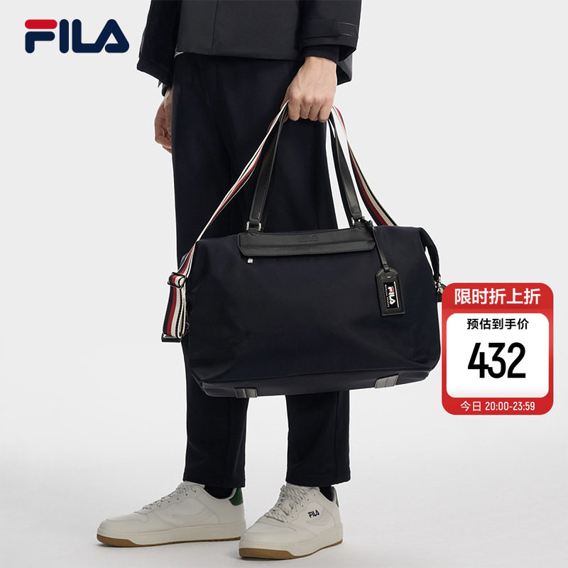 出差行李包|FILA 斐乐官方男包提包新款休闲手提包单肩斜挎电脑
