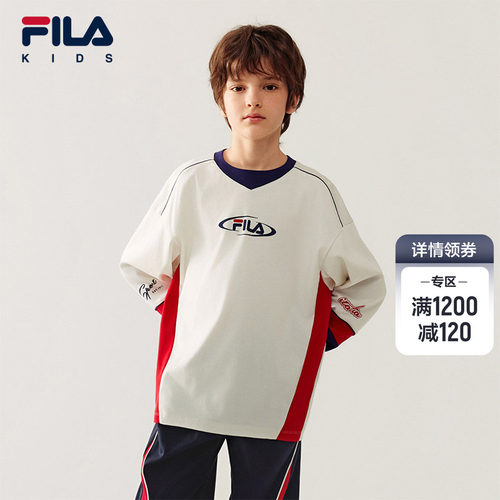 FILAKIDS斐乐针织长袖衫