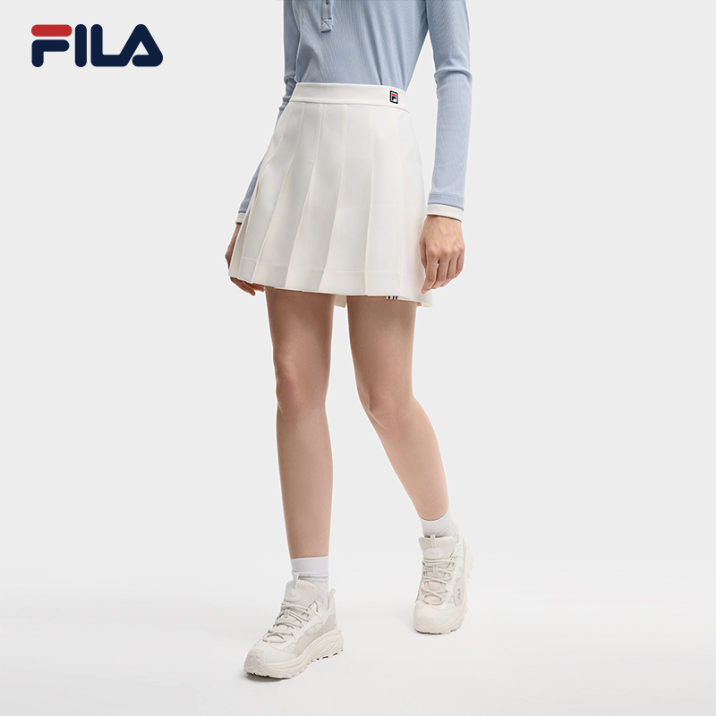 FILA斐乐女士半身梭织裙