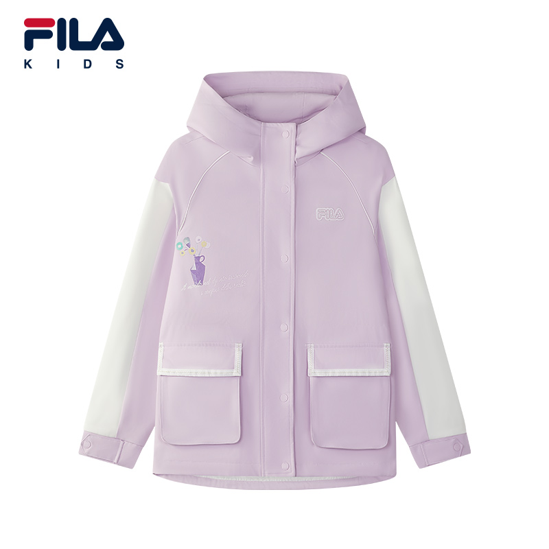 FILAKIDS斐乐女大童梭织外套