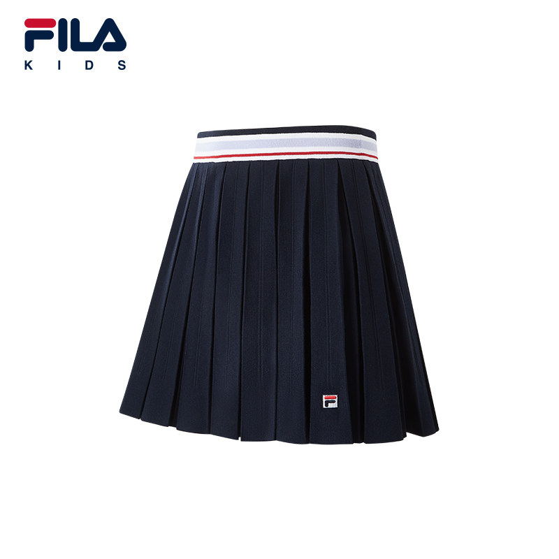 FILA KIDS斐乐童装女大童短裙2026春季新款儿童网球运动编织裙,童装/婴儿装/亲子装,半身裙,淘宝优惠券,粉丝福利购,淘宝优惠卷