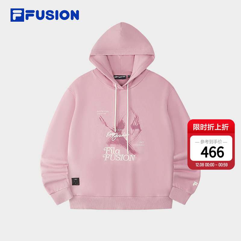 FILAFUSION斐乐女子连帽卫衣