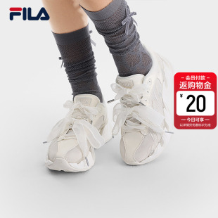 女鞋 FILA斐乐VETTA老爹鞋 2026夏季 新款 V头鞋 运动鞋 韩素希同款