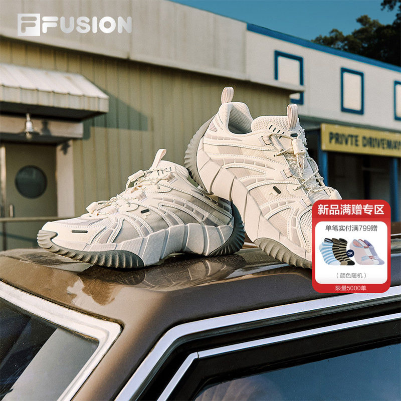 脊骨鞋2丨FILA FUSION斐乐潮牌女鞋2026夏季新款户外休闲运动鞋子