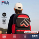 FILA KIDS斐乐儿童双肩背包2024春新款 男女小童蝶翼减负学院书包