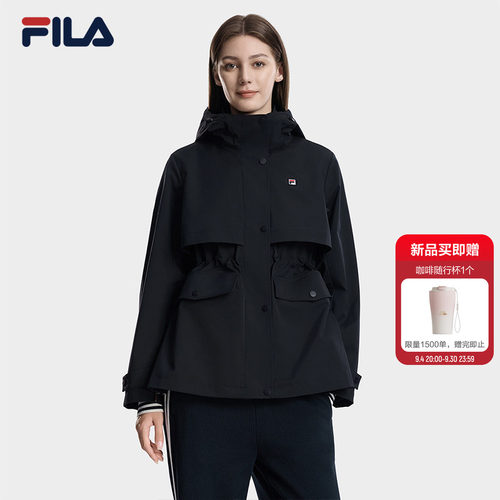 斐乐轻薄棉服│运动连帽保暖外套