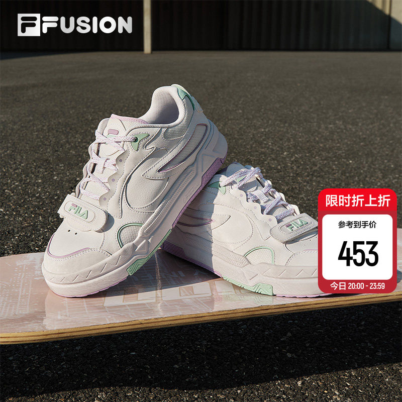 BANK丨FILA FUSION 斐乐潮牌女鞋板鞋2026新款男鞋厚底轻便运动鞋
