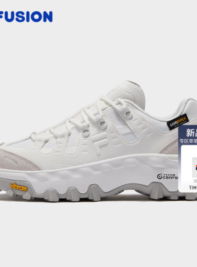 Como Z丨FILA FUSION斐乐潮牌女鞋V底户外鞋夏季新款登山鞋徒步鞋