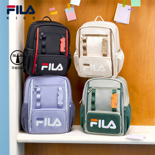 FILA KIDS斐乐儿童双肩背包男女童2026夏季新款小学生双肩书包