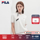 2024夏季 斐乐官方女子编织衫 新款 上衣 FILA 休闲简约基础短袖 时尚