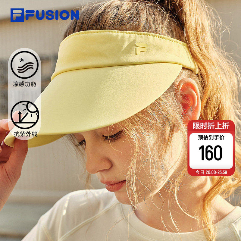 UPF50+凉感空顶帽|FILA FUSION斐乐女帽2026夏