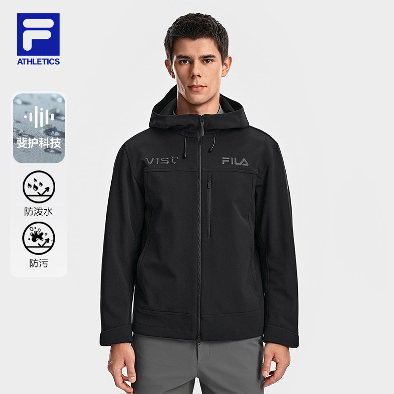 FILA斐乐官方男梭织外套26春新都市轻户外运动简约连帽防泼水上衣,运动服/休闲服装,运动茄克/外套,淘宝优惠券,粉丝福利购,淘宝优惠卷