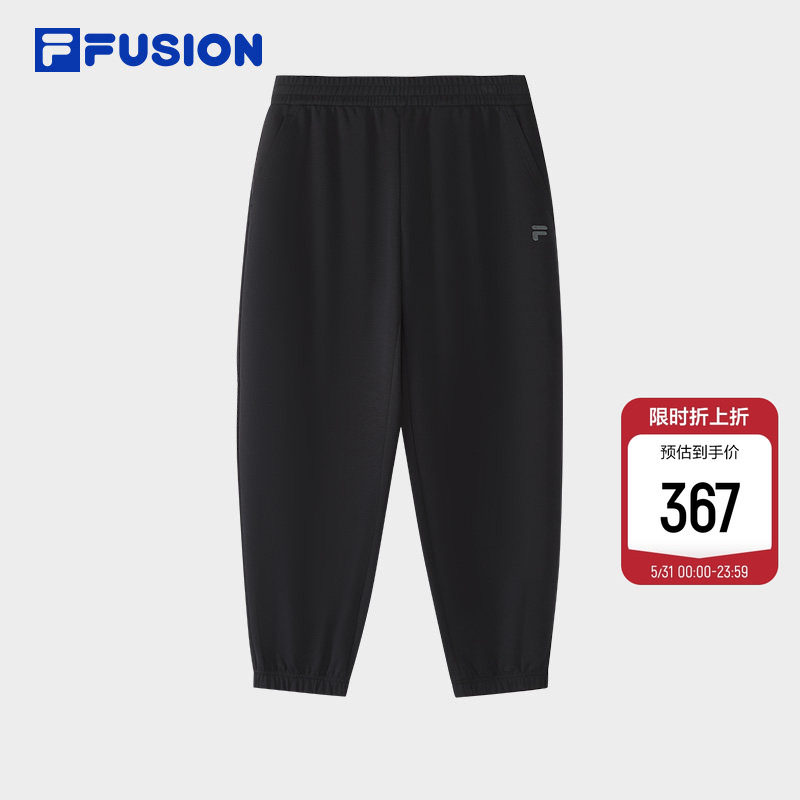 FILA FUSION斐乐潮牌男士针织长裤2026夏新款休闲裤子