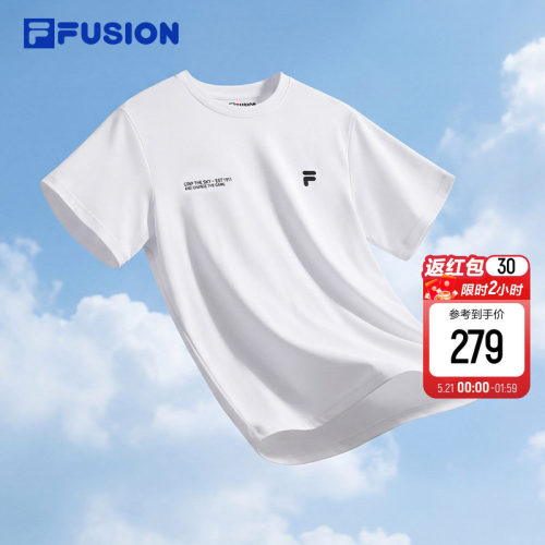 FILAFUSION斐乐潮牌短袖T