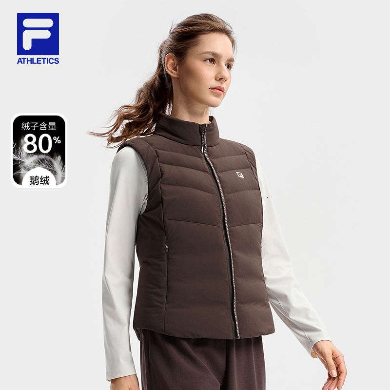 FILA斐乐女士羽绒马甲
