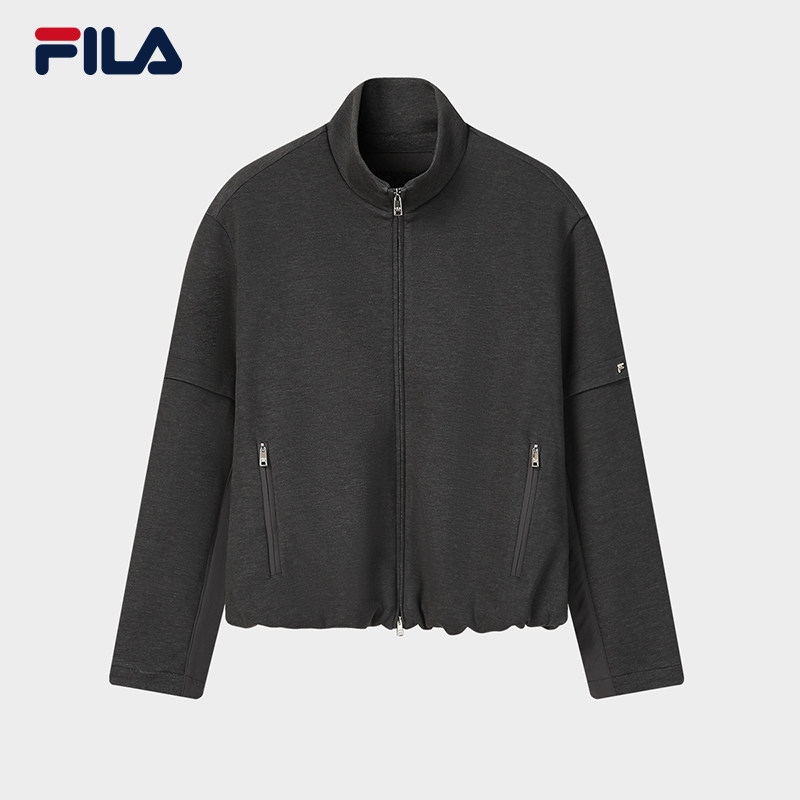 FILA MILANO斐乐官方女针织长袖外套26春新休闲宽松日常立领上衣,运动服/休闲服装,运动茄克/外套,淘宝优惠券,粉丝福利购,淘宝优惠卷