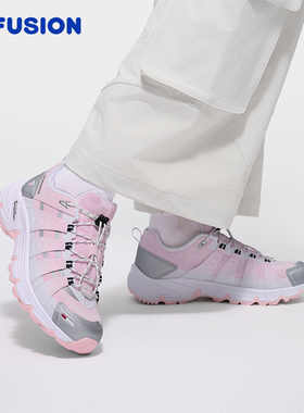 Como X 加绒丨FILA FUSION斐乐潮牌女鞋2025新款登山鞋户外运动鞋