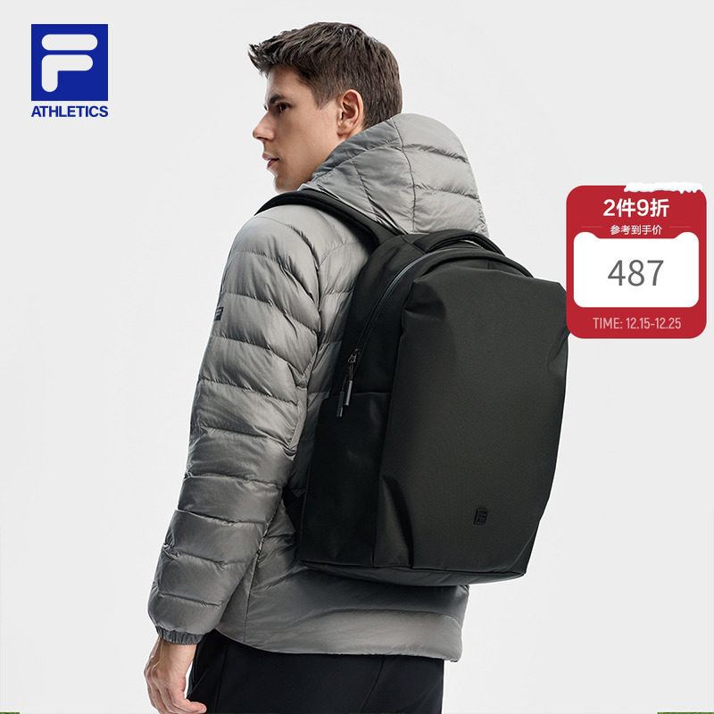 背包|FILA 斐乐官方男士2025冬季新款健身运动双肩包大容量