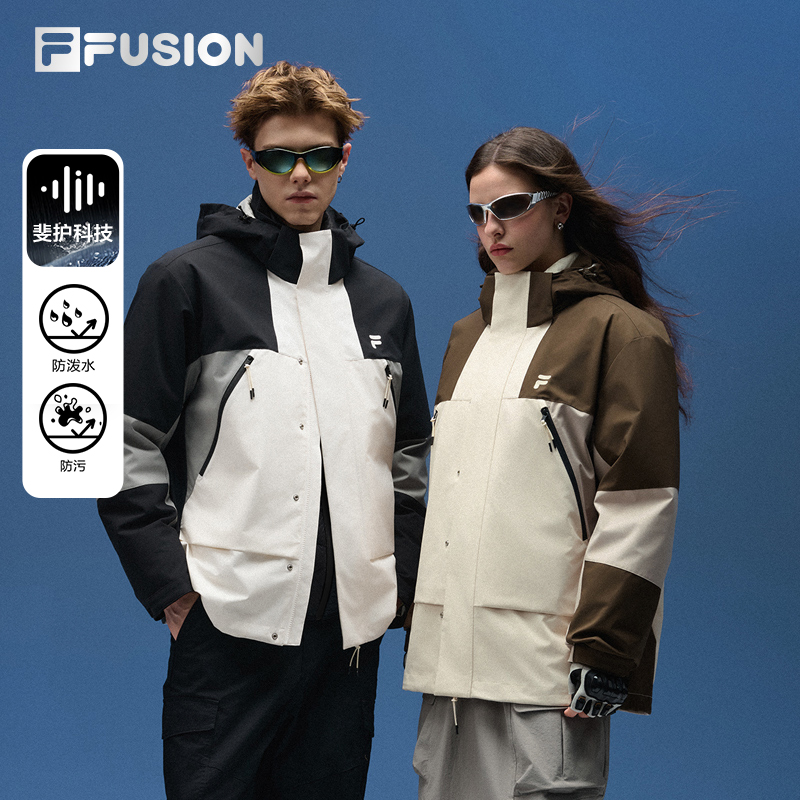 FILAFUSION斐乐潮牌中长羽绒服