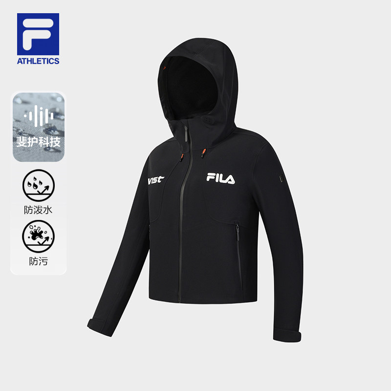 FILA斐乐官方女梭织外套2026春新户外运动舒适加绒防泼水连帽上衣,运动服/休闲服装,运动茄克/外套,淘宝优惠券,粉丝福利购,淘宝优惠卷