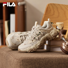 FILA 斐乐官方猫爪6老爹鞋女鞋2025夏季新款鞋子休闲鞋厚底运动鞋