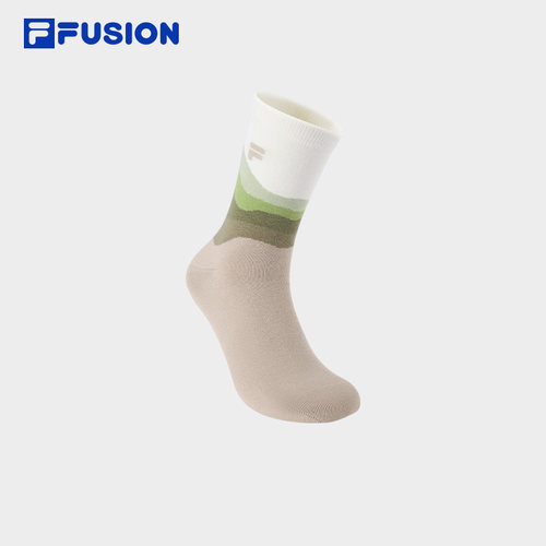 FILAFUSION斐乐情侣高腰袜